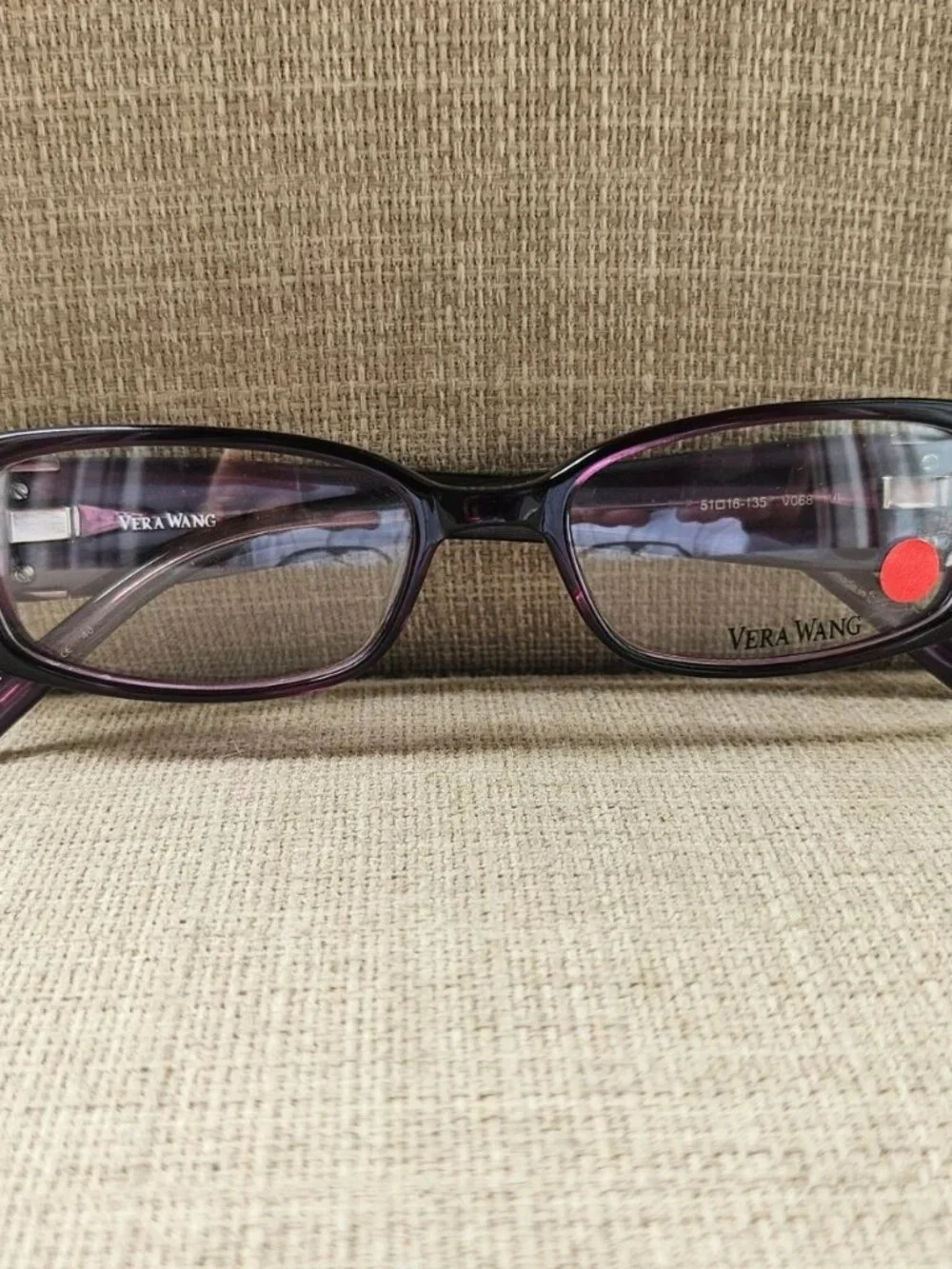 New Vera Wang Women Eyeglasses Frame Purple VO68 Eyewear Glasses New